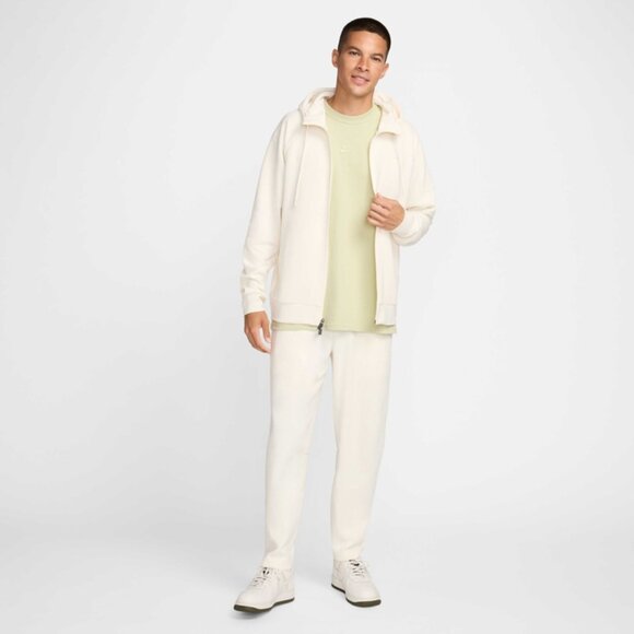 Nike Primary Fleece 2 Piece Sweatsuit Size M Dri-FIT UV Tracksuit Ivory NWT - Picture 3 of 15